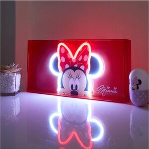 Disney's Minnie Mouse Neon LED Lamp Table Decor